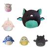 Мягкая и милая плюшевая игрушка-подушка с животным для подарка на день рождения Банан в горошек Свинья Блестящая Летучая мышь Зеленая Летучая мышь Единорог Кит Синий Камуфляжный Акула Высота 20 см