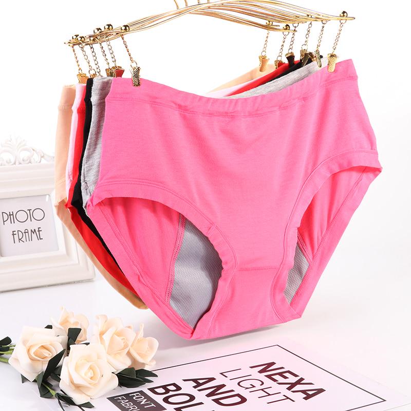 Герметичные трусики для менструального периода, женское нижнее белье, физиологические брюки, хлопковые, теплые для здоровья талии