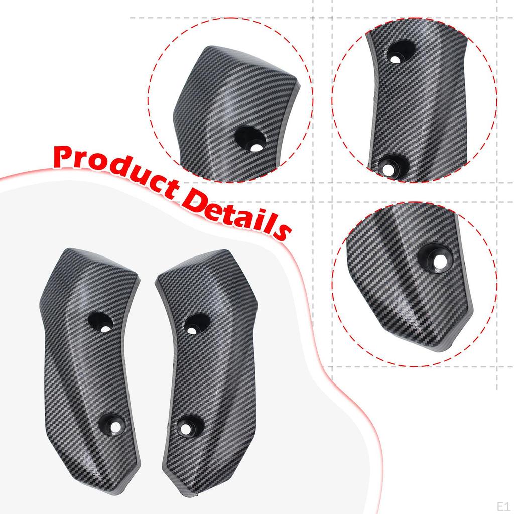 Боковые крышки радиатора мотоцикла, Защита Легко установить Аксессуары для мотоцикла Высокая производительность