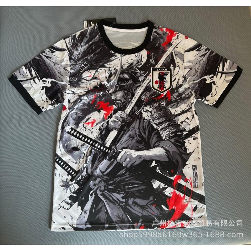 Japan Football Team Jersey Adult Kids Short Sleeve Quick Dry Breathable Sports Shirt Training Running