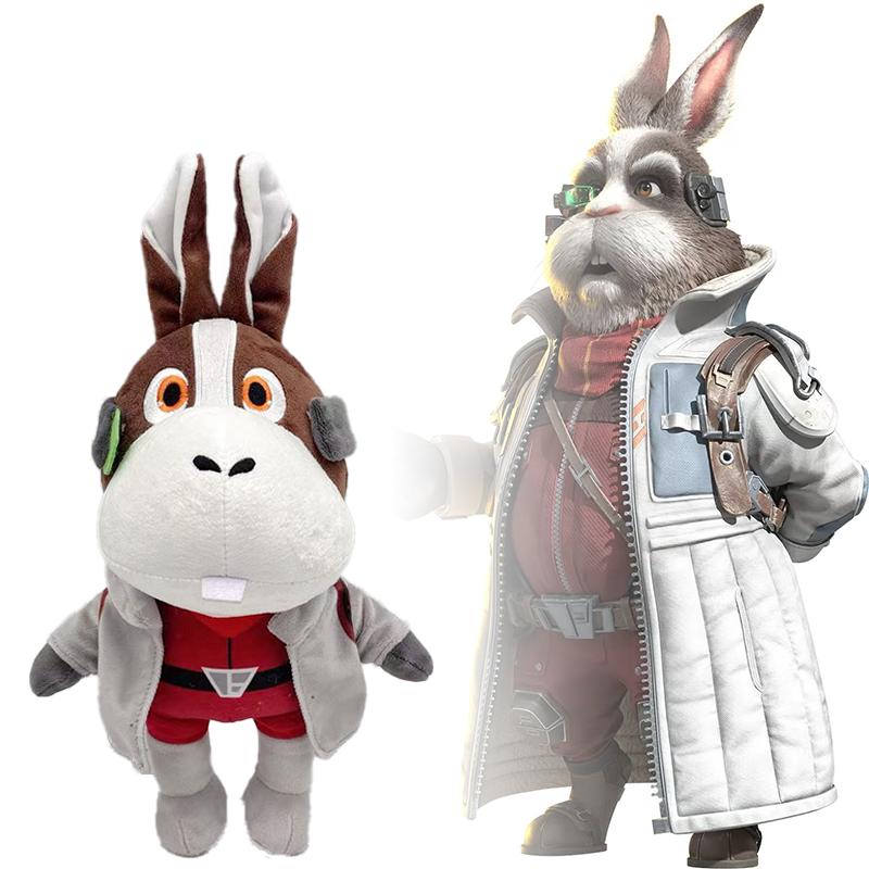 Cartoon Game Anime Star Fox Plush Toys Soft Cute Lombardi Toad Hare McCloud Figure Peripheral Plushie Doll Fan Kid Birthday Gift