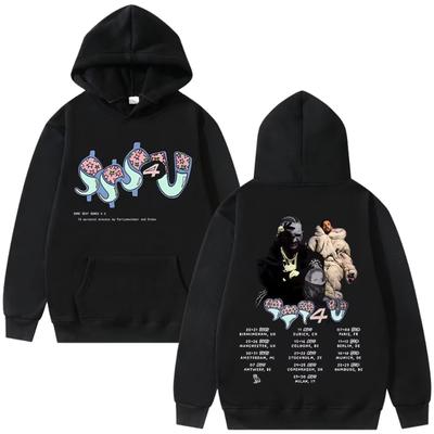 Худи Rapper Drake Europe Tour with PARTYNEXTDOOR Some Sexy Songs 4 U SSS4U 2025 Толстовка Топы Мужчины Женщины Мода Уличная одежда