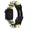 For Apple Watch Series 10 42mm / 9 8 7 41mm / SE (2023) SE (2022) SE 6 5 4 40mm / 3 2 1 38mm Nylon Rope Watch Band Dual Color