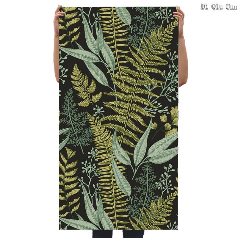 Green Leaf Wallpaper Leaves Peel And Stick Wallpaper Self-Adhesive Removable Contact Paper For Wall Covering Shelf Drawer Line