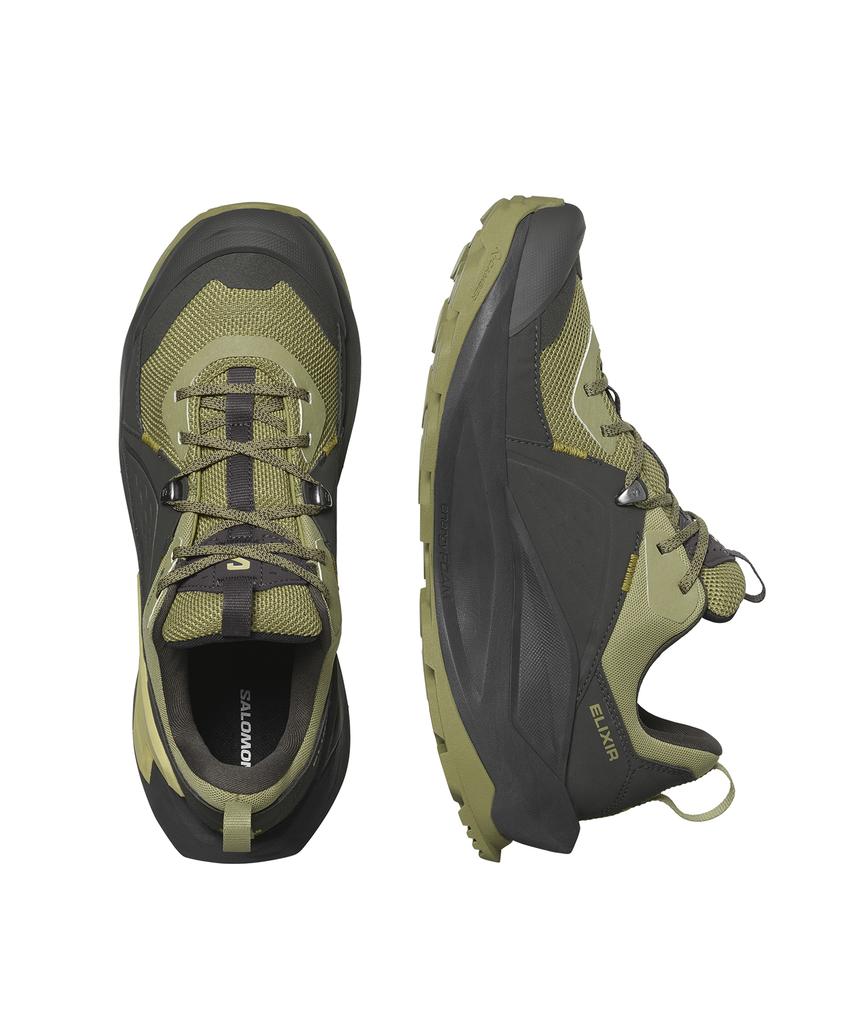 Salomon Elixir Gtx - Black:Drive Hub:Southern Moss / L47295500