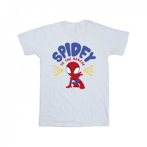 Marvel Mens Spidey And His Amazing Friends Rescue T-Shirt