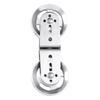 Направляющая двухроликовая тросовая pulley с алюминиевым корпусом и подшипниковым направляющим для тренировок на верхнюю тягу, жима трицепса и гребли