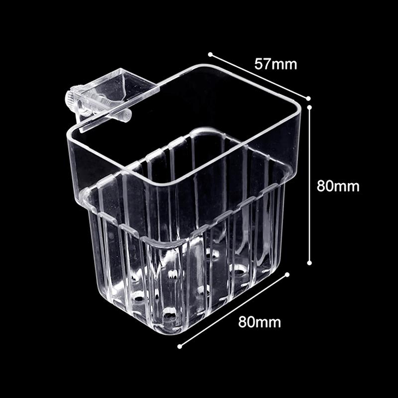 Корзина для аквариумных растений, прозрачный подвесной декор для аквариума, горшок для водных растений, держатель для водных растений, подставка для аквариума
