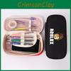 Roblox Canvas Pencil Case With Zipper For Students And Collectors