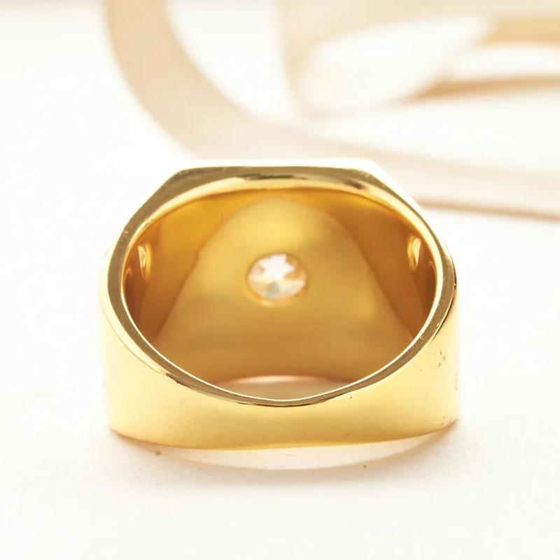 Сертифицированное SACEGEMS GRA кольцо с муассанитом 5 карат VVS1, круглое кольцо-пасьянс с бриллиантом в лаборатории для мужчин, обручальное кольцо, ювелирные изделия