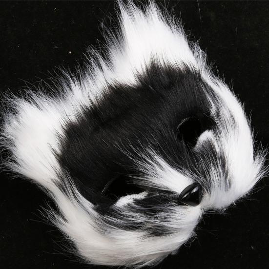 Подушка для лица лисы на Хэллоуин, косплей, хвост, аксессуары, меховые перчатки лисы, костюм для выступлений животных для маскарада, карнавала