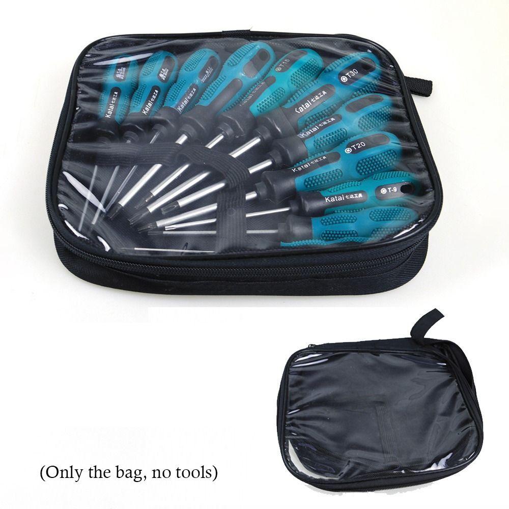 Multifunction Screwdriver Kit Electrical Tool Instrument Case Pouch Storage Organizer Tool Bags