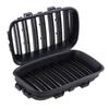 Front Kidney Grille Black Dual Slat Racing Grilles Fit For Bmw 3 Series E36 1992 1993 1994 1995 1996 51138122237 51138122238