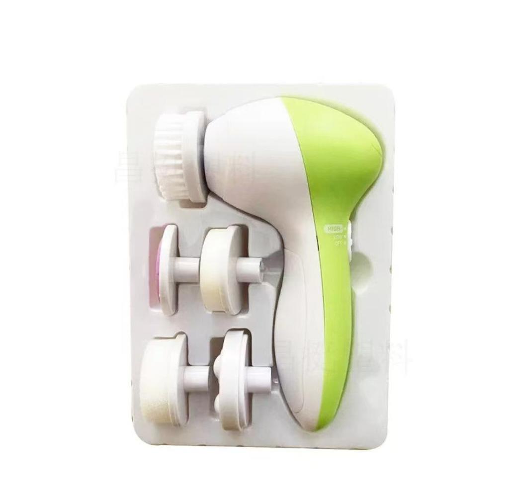 Электрическая щетка 5-в-1 для очищения и массажа лица для глубокого очищения пор