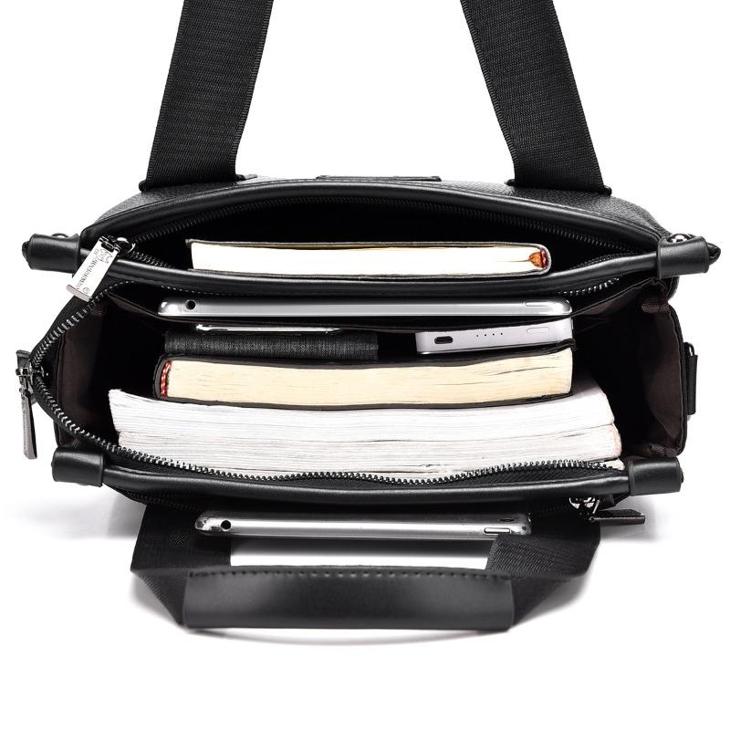 Мужская сумка вертикальный портфель мужская сумка деловая сумка рюкзак новый узор личи мессенджер