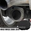 1pc Auto Exterior Accessories Car Rear Tail Exhaust Pipe Anti-Rust Cover Cap for Benz Smart Fortwo Forfour W451 W453 2008-2014