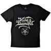 Унисекс футболка King Diamond: логотип (черный)