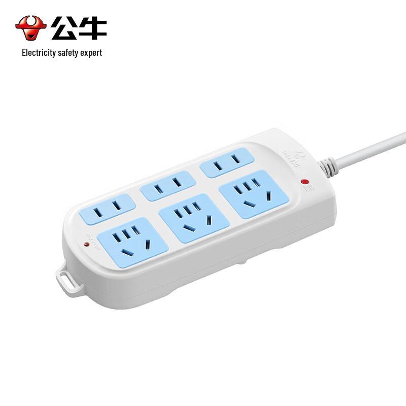BULL GN-102 New Standard 6-Outlet Power Strip