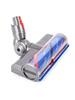 Электрическая насадка-щетка для пола для пылесосов Dyson V7 V8 V10 V11 V15, насадки с зеленой светодиодной подсветкой пыли, быстросъемная