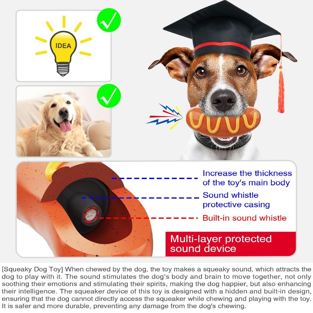 Игрушки для собак, товары для животных, жевательная резинка для собак, зубная палочка, сосиски для хот-догов, игрушки для собак