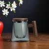 Кружка с ситечком для чая из высокоборосиликатного стекла