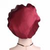 Soft Stretch Head Cover Night Sleep Hat Wide Band Satin Cap Elastic Head Wraps Hair Loss Chemo