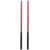 1 Pair 5A Metal Drumsticks Aluminum Alloy Drum Stick for Jazz Drum and Drum Mute Pad (Red)