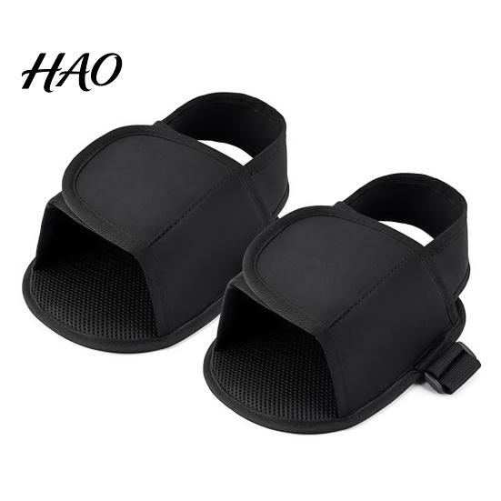 Wear Resistant Rehabilitation Gear Wheelchair Foot Restraint Shoe Holder, Adjustable Straps for Leg Anti-fall Mobility Assistance Supports,