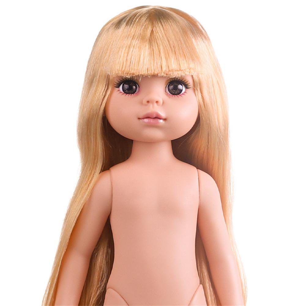 Новая кукла BJD для девочки, 12 дюймов, с карими глазами, голубыми глазами, каштановыми волосами, светлыми волосами, черными волосами, 3 цвета волос на выбор
