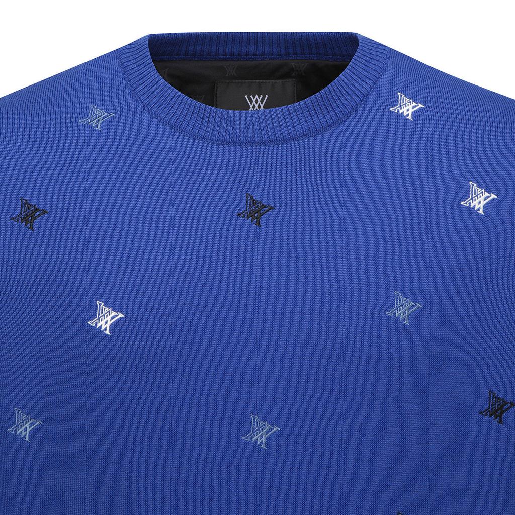 ANEW GOLF M Logo Pattern Wind Block Pullover_Rb