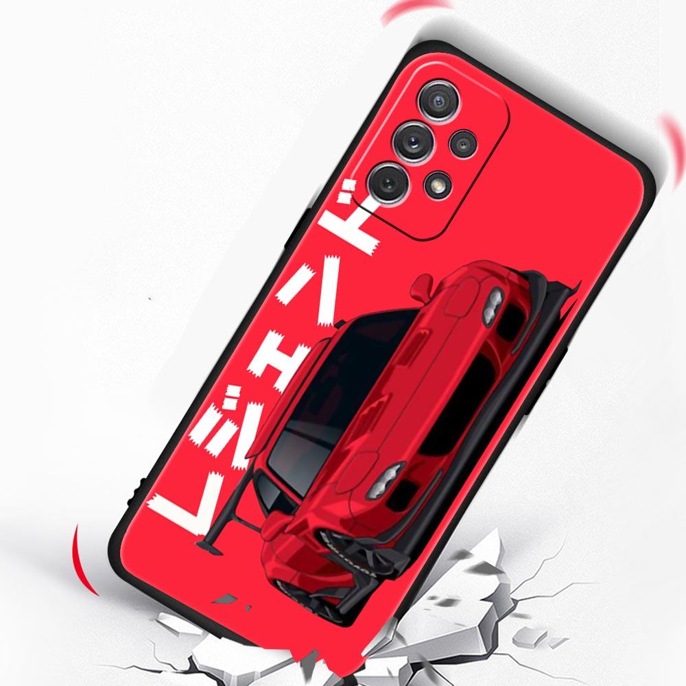 Чехол для телефона JDM Tokyo Drift Sports Car для Samsung A13 A51 A71 A41 A31 A21S A11 A01 A03S A12 A32 A52 A22 A23 A33 A53 A73 5G