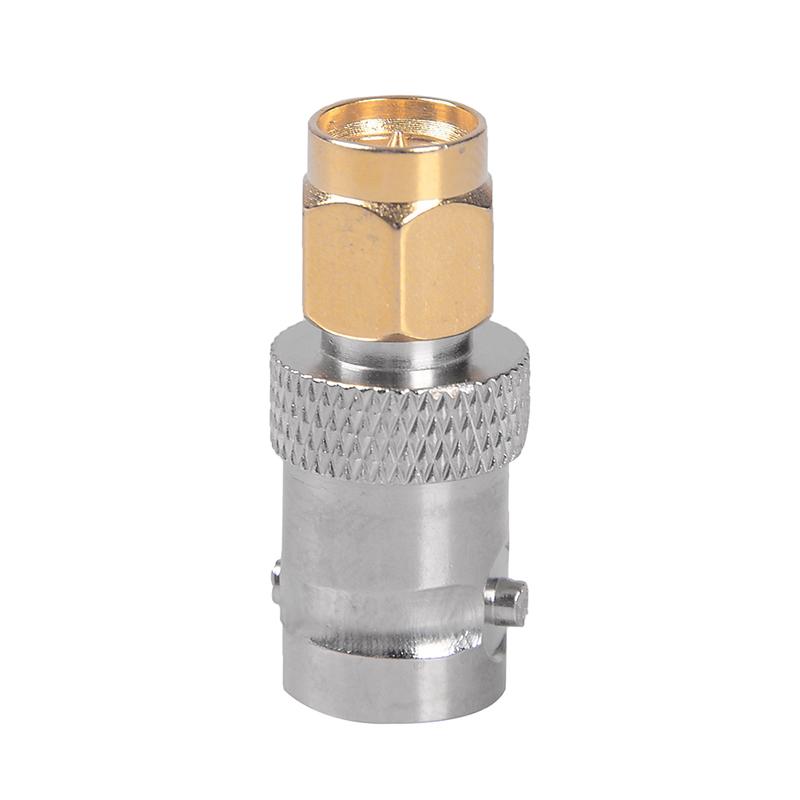 Rf Coax Sma Male Plug To Bnc Female Radio Antenna Connector Adapter