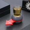 Игра на выпивку "Крутящаяся стрелка", Рулетка с рюмками и указателем, Настольная игра для вечеринок в баре, Веселый вращающийся барабан со штрафами для взрослых