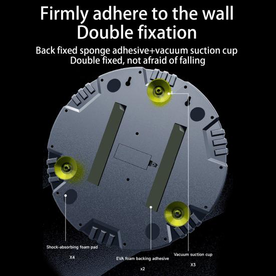 Music Boxing Machine with Gloves Wall Mounted 3 Speed Adjustable Smart LED Boxing