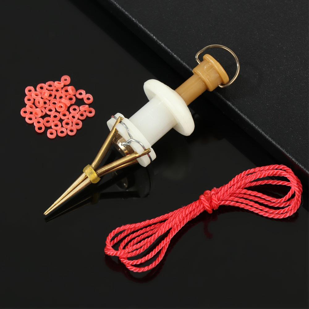 Bloodworm Lure Granule Lightweight Earthworm Clips Pellet Plier Bait Clip Fishing Bander