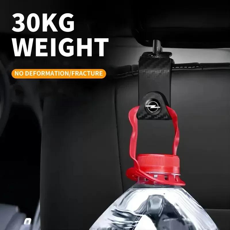BBHT4 1/2/4pcs Car Seat Headrest Hooks Storage Hanger For Opel Astra H G J Insignia Mokka Zafira Corsa Vectra C D Antara Combo