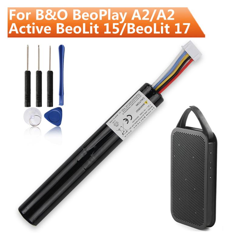 Аккумулятор-замена 2600 мАч для B&O BeoPlay A2/A2 Active BeoLit 15 BeoPlayBeoLit 17 J406 ICR18650NH-2S Аккумуляторы для динамиков