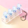 4 Keys Clickable Button Fidget Toy Decompression Fidget Keychain  Bag Charm