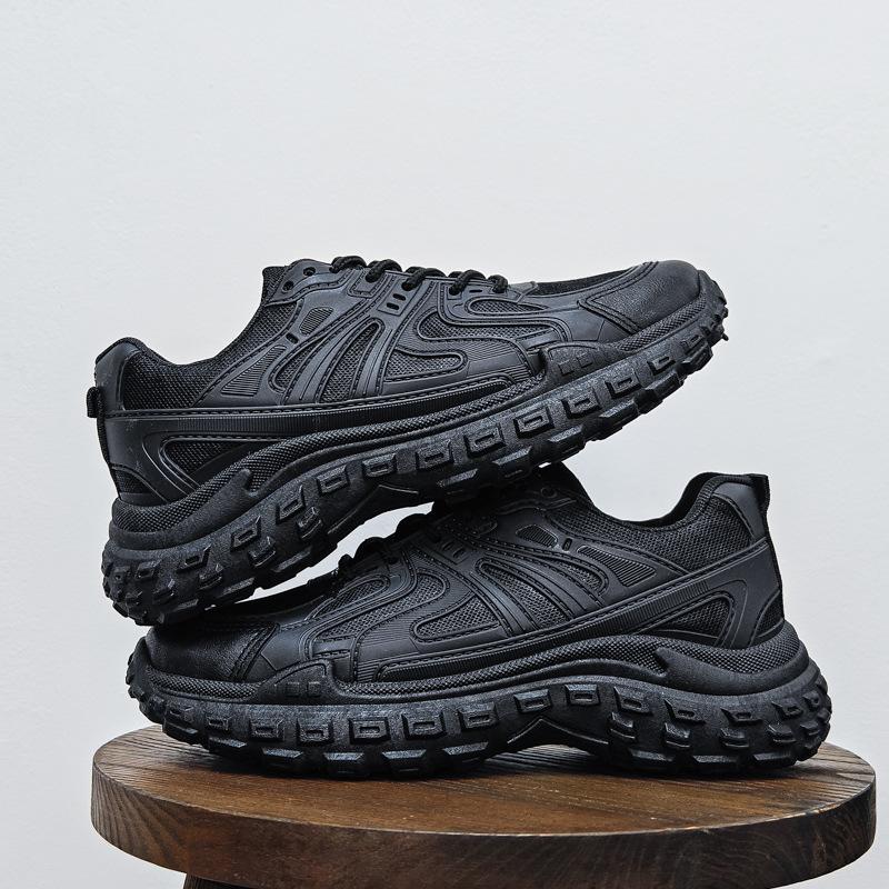 Autumn New Casual Men's Shoes Versatile Tire Sole Dad Shoes Men's Internet Celebrity Platform Shoes Trend Low Top Shoes Fashion