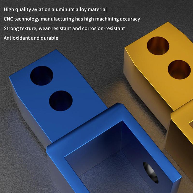 Motorcycle Rear Shock Extender 1/2Pcs Motorcycle Front Shock Riser With Screw Front Shock Riser Height Extension Absorber Metal
