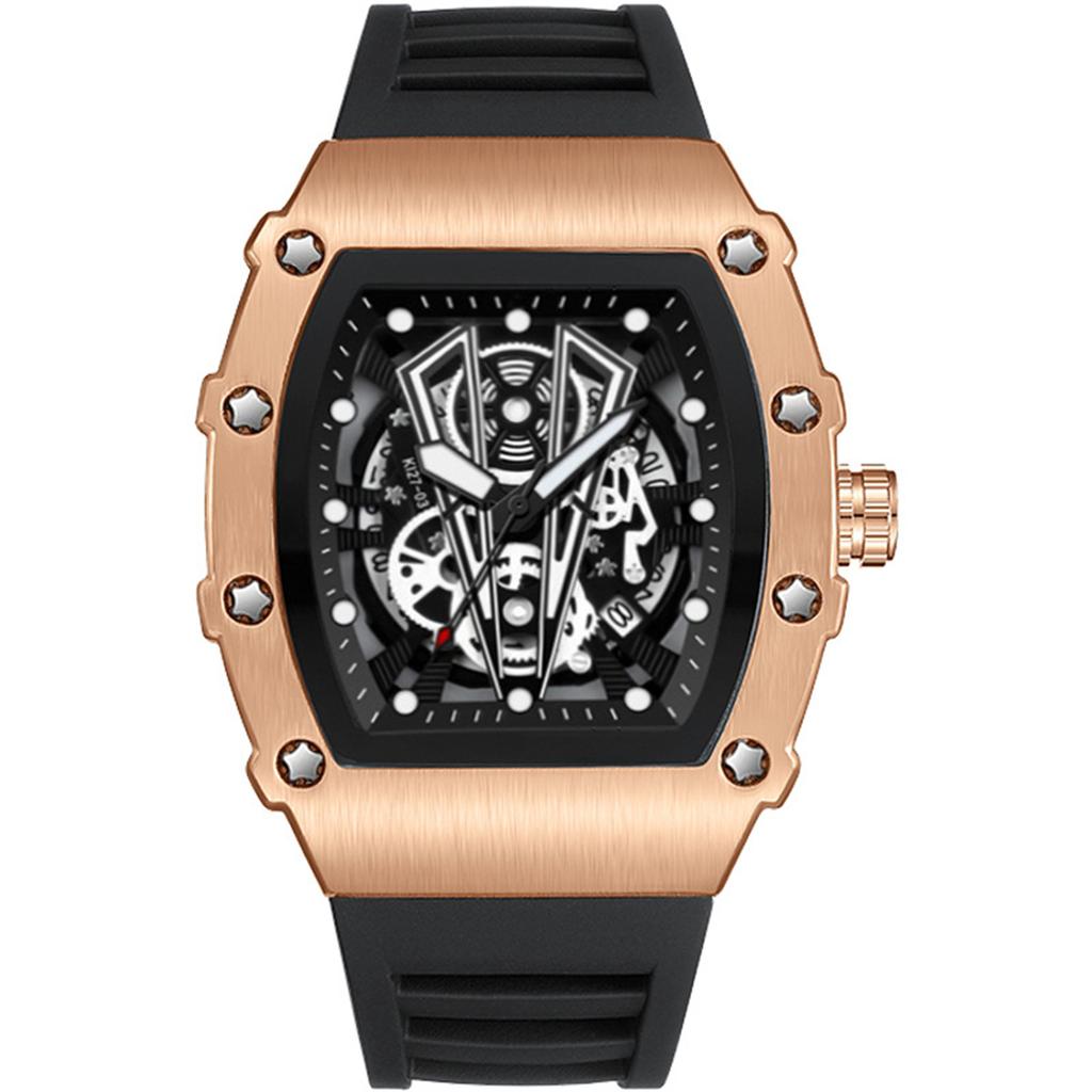 Men's Waterproof Luminous Running Alarm Clock Watch