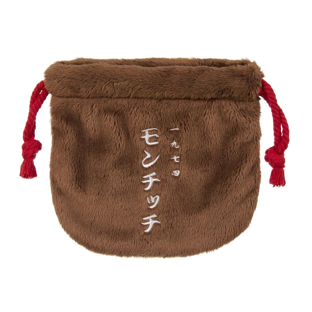 Sekiguchi Сумка на шнурке Monchichi x Kabuki 205851 В15 x Ш16 x Г1см