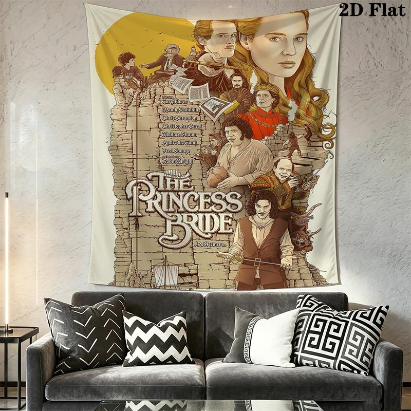 The Princess Bride Pattern Home Decor Tapestry, Wall Hanging, Decorative RV Wall Cloth.DGT0925289