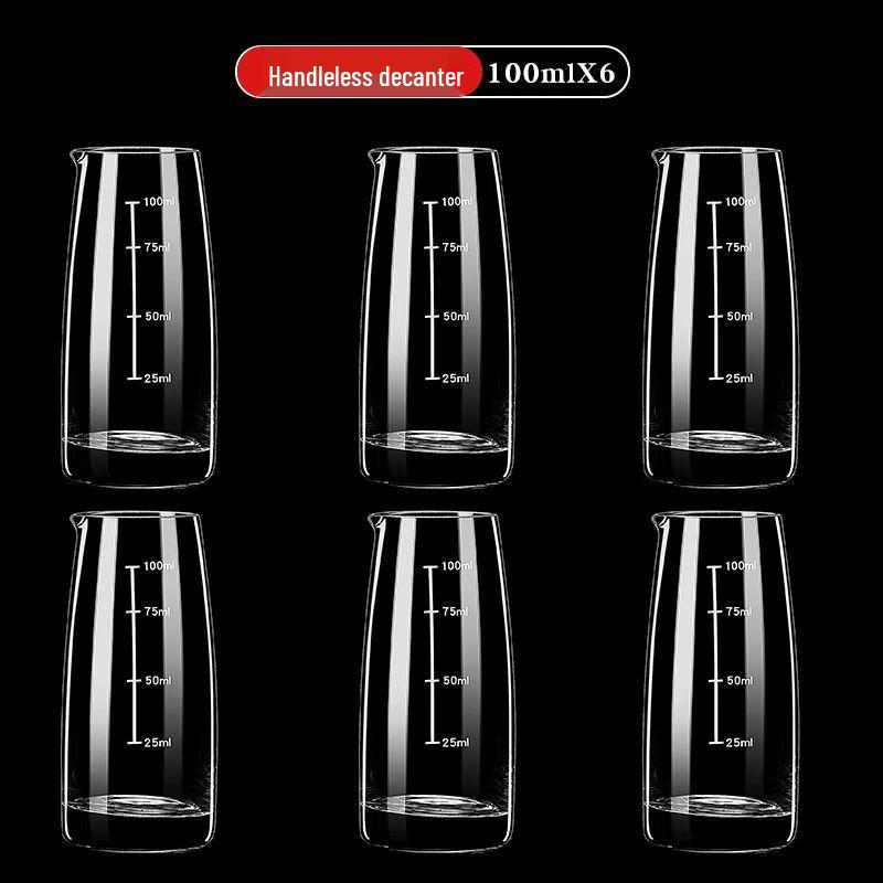 Премиальный набор стеклянных декантеров для ликера и вина Xuan Kun Pai