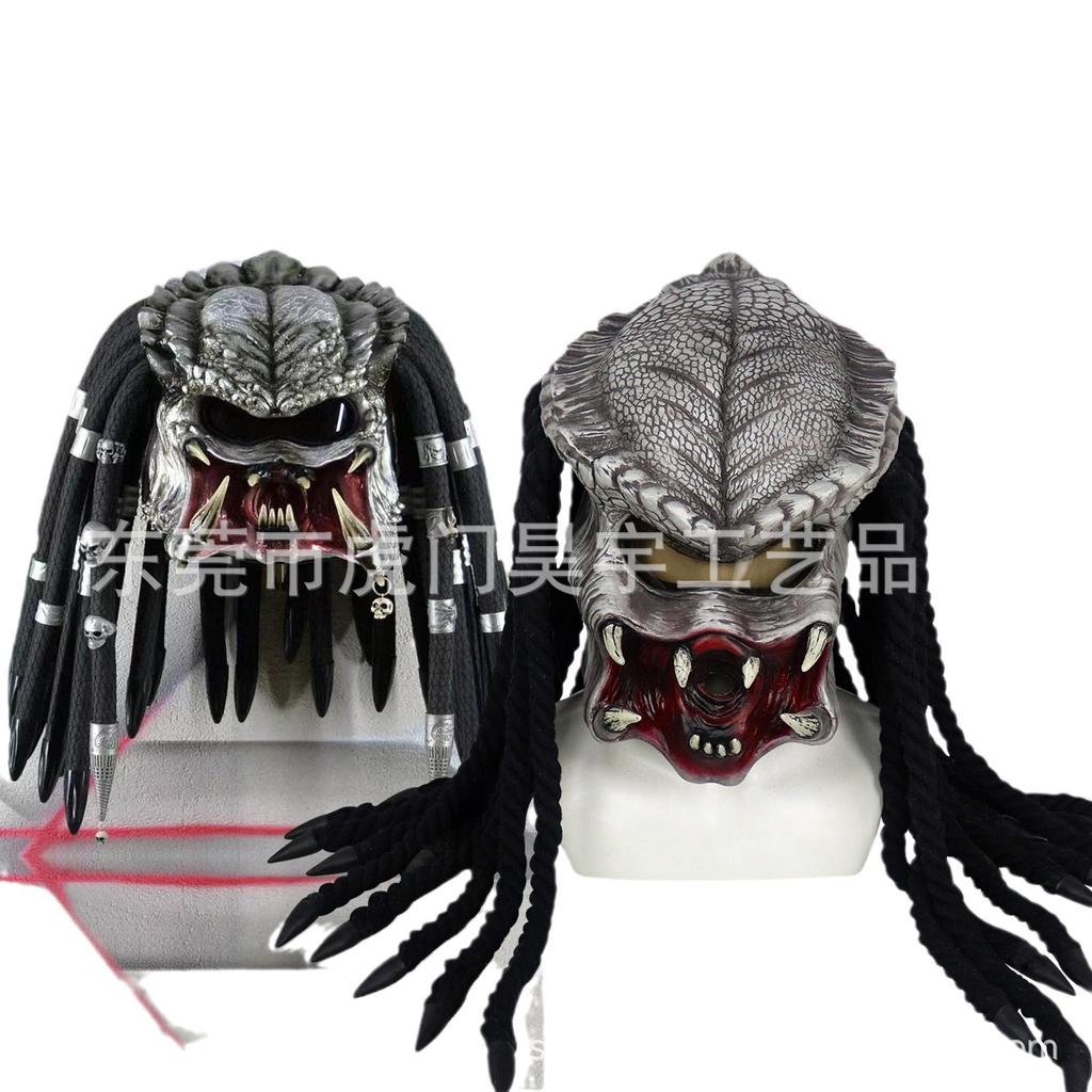 Popular Alien vs. Predator Headgear Halloween cosplay The mask prop is wearable