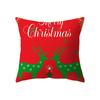Украшение дома Рождественская тема с принтом наволочка для дома, гостиной, дивана, декоративная подушка, наволочка