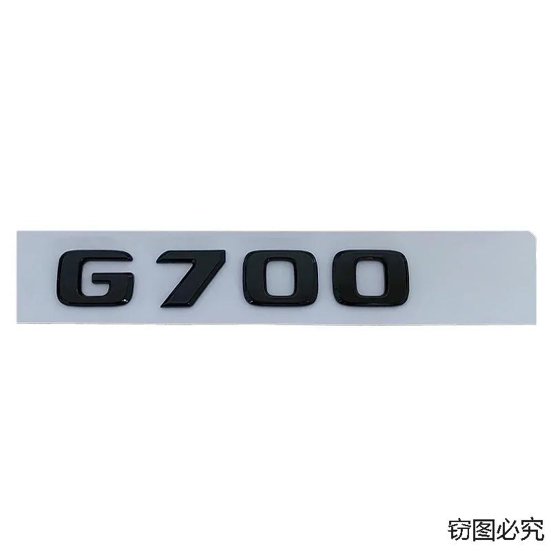 CWDRF1 ABS Letter Emblem Car Sticker Auto Body Rear Trunk Tail Decal Badge for Mercedes Benz G700 G800 G900 900 800 700