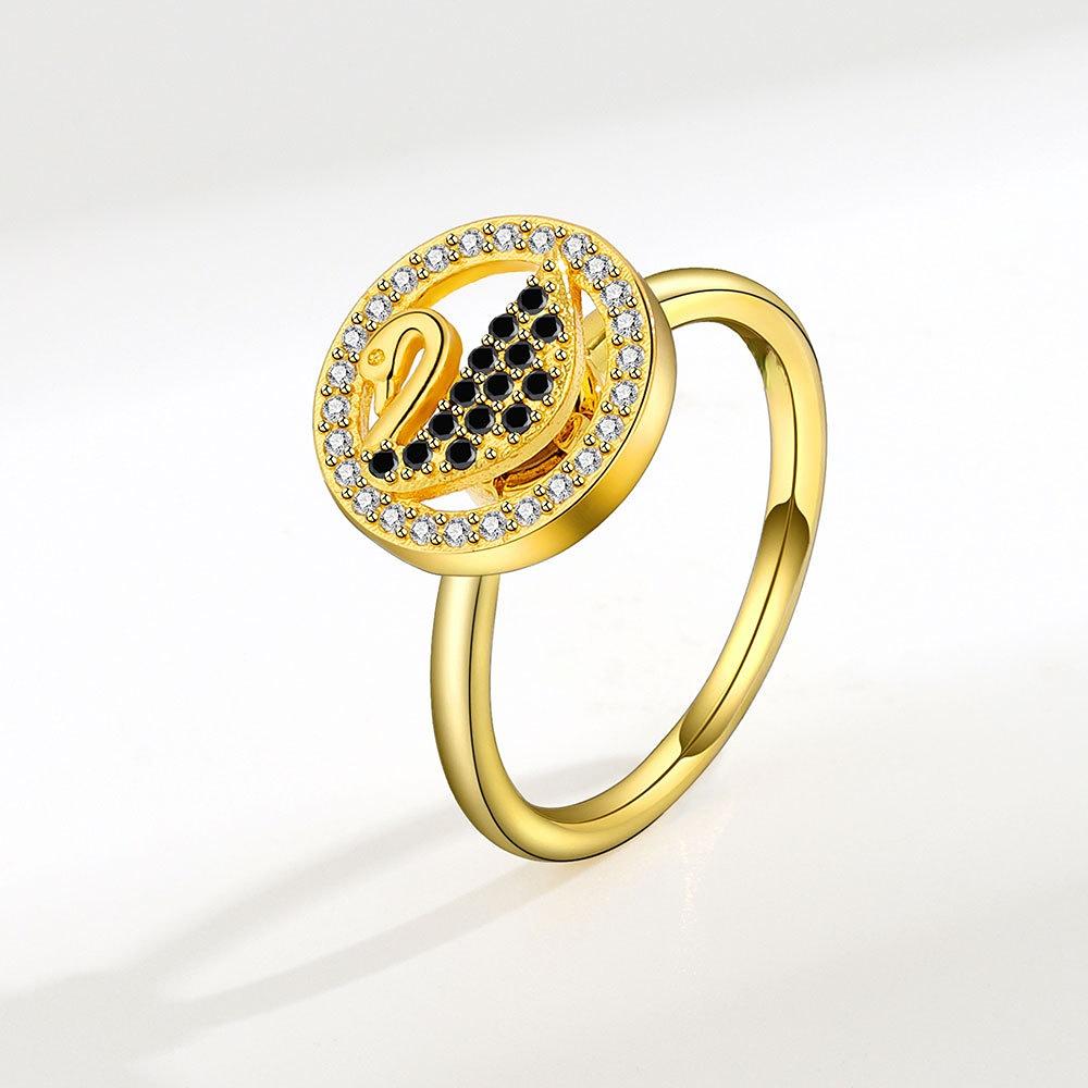 Классическое кольцо Lindon из медного сплава с цирконием, женские ювелирные изделия, свадебный подарок для вечеринки