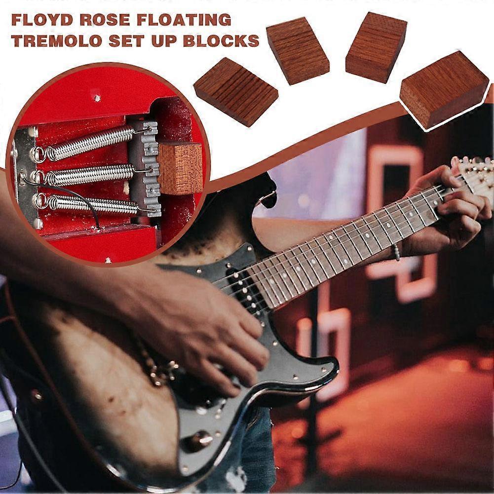 Floyd Rose Floating Tremolo Set Up Blocks - Trem Wedge 4pcs/set