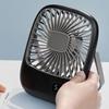 Регулируемый небольшой электрический вентилятор USB-зарядка персональный настольный вентилятор прочный охлаждающий вентилятор летний подарок